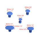 30pcs Glue Repair Tool Dent Removal Blue Accessories Paintless Pulling Tab Set