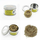 Soldering Iron Wire Tip Cleaner Tool With Brass Wire No Sponge Needed Water