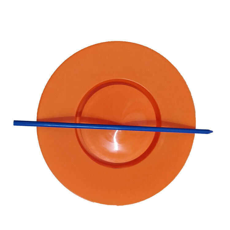 6 Sets Plastic Spinning Plate Juggling Props Performance Tools Kids Childre R6S1