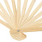 Hand Made Belly Dance Dancing Bamboo Long Fan Red 2 Pcs I8V1