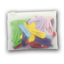 80pcs Snap Hair Clips Barrettes Metal Hairpin Accessories For Girls Candy Color