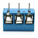 50 Pcs blue ABS KF301-2P 5.08mm 2 Pin Connect Terminal Screw Terminal Conne W8K8
