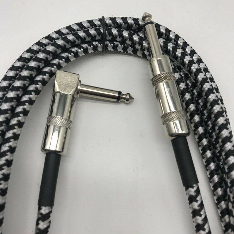 6 Meters/ 20 Feet Electric Guitar Bass Musical Instrument Cable Cord 1/4 In