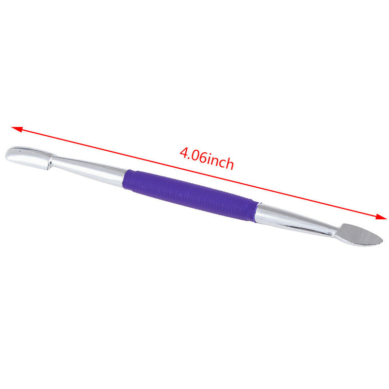 DIY Tools Stainless Steel Cuticle Nail Pusher Double Ended Nail Pusher Remove Gw