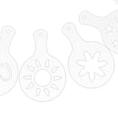 12pcs Coffee Barista Stencils Template Strew Flowers Duster Spray Symbol