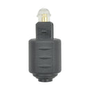 Mini 3.5mm Female Jack Plug to Digital Toslink Male Optical Audio Adapter New
