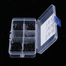 120Pcs M3 Carbon Steel Head Hex Socket Cap Bolts Screws Assortment Kit