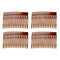 4x 15 Teeth Plastic Hair Combs Pins Wedding Bridal Headdress Hair Jewelry