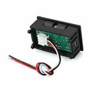 Meter Mini Panel 0-100V DC voltmeter Tension Show 20mA three red wire