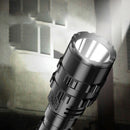 Solar Powered 10W LED USB Rechargeable Flashlight Torch 5 Modes Camping Light