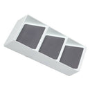 Plastic Spice Rack Kitchen Drawer Organizer Cabinet Drawers 3 Slanted Tiers OZ