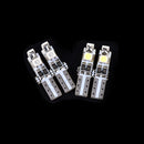 2pcs T5 Car Auto LED smd 3528 Wedge LED Light Bulb Lamp dash board Light red 3C