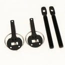 Bonnet Pin Lock Kit Vehicle Latch Hood Catch Key Locking Kit For Racing Sport