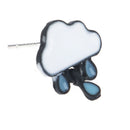 Fashion Woman Stud Earrings Simple Cartoon Stud Earrings Female White CloudSEAU