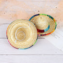 Mini Pet Dogs Straw Hat Sombrero Cat Sun Hat Beach Party Straw Hats Dogs Hat 3C