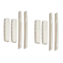 4 Sets Guitar String Bridge Slotted Saddle Nut Bone For Acoustic Guitar
