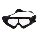 Sports Racing Goggles Eyewear w/ Clear Lens for Motorcycle ATV Dirt Bike