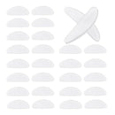 18 Pairs Eyeglasses Nose Pads Glasses Adhesive Silicone Anti-Slip Nosepads  T9Z2