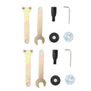 12pcs Durable Alloy M10 5mm Motor Shaft Coupler Sleeve Angle Grinder Connecting