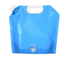 Portable Outdoor Folding Collapsible Water Bags Drinking Carrier (Blue 10L)