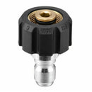 3/8 Quick Connect Male to M22 14 15 Female Adapter for Pressure Washer