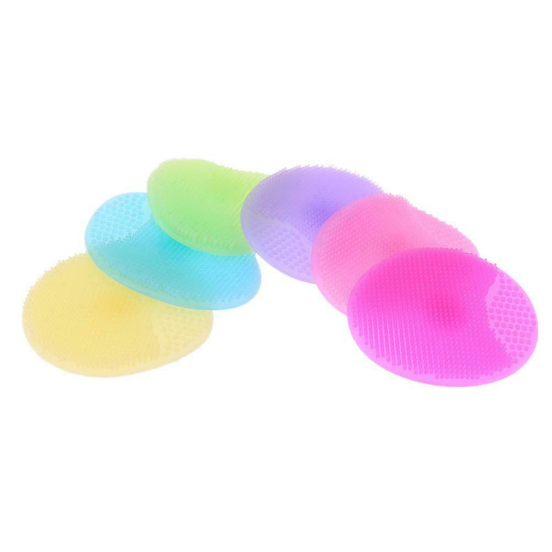 Silicone Cleaning Powder Brush Portable Face Hair Washing Brush Makeup Tool A