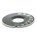 1 Pack Dial Mode Plate Interface Cap Cover + Tape Repair Fix Part for Canon EOS