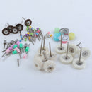 Dental Tooth Polishing Paste Bristle Wool Wheel Prophy Brush Cup Polishing Kits