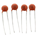 100 x 22pF 50V Low Voltage Radial Ceramic Disc Capacitors M3E4