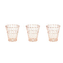3pcs Hollow Wire Fruit Snacks Baskets Vegetables Container Home Decoration