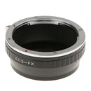 Metal Adapter Ring for Canon EOS EF EF-S Lens To  FX Camera Body X-Pro1 Black