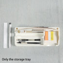 Stationery Storage Tray Desk Organizer Students Home Office Pen Holder Cosmetics