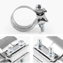 2.5 inches Universal Car  Stainless Exhaust Pipe Connector Sleeve Joiner  GMS