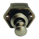 Push Button Catch Lock Drawer Cupboard Door Caravan Cabinet Latch Knob Chrome