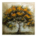 5D DIY Full Drill Diamond Painting Tree Cross Stitch Embroidery Kit (Orange