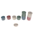 100 Pieces Playing Card Dual-Toned Poker Chips Accessory for Casino Tournament 4