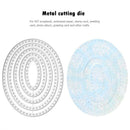 Circle Frame Metal Cutting Dies for DIY Scrapbooking Card Die Cuts (AB0043)