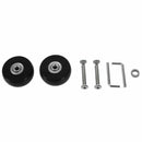 2 Sets of Luggage Suitcase Replacement Wheels Axles Deluxe Repair Tool 50*2
