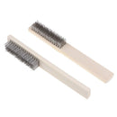 2PCS/Set Stainless Steel Brush Small Wire Brushes For Metal Rust Cleaning  OZ