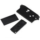 Clear Shell Full Housing case Controller Replacement cover for PS4 Playstat