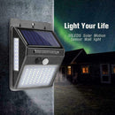 100LED Solar Power Light PIR Motion Sensor Security Wall Garden Outdoor E7N X3K7