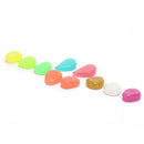 20X glow in the dark stones pebbles rock aquarium fish tank garden walk decor Kw