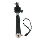 Adjustable Remote Shutter Handheld Selfie Stick Monopod+Adapter for Gopro Cam