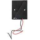 Spring Clip Black Plastic 3 x 1.5V AA Battery Case Slot Holder