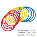 12Pcs Creative Speed and Agility Training Rings Exercise Carrycase Supply N Q7P7