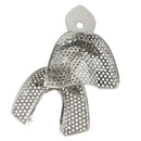 6Pcs Dental Autoclavable Metal Impression Trays Stainless Steel Upper & Lowe ï¼D