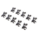 10Pack Mini Clip-On Microphone  Mic Lapel Tie Clip Replacement 12mm