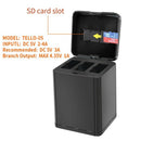 3 in 1 Battery Port Smart Charger USB Charging Box for DJI Tello Drone Batt