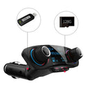 Durable Bluetooth FM Transmitter MP3 Player Dual USB Charger Handsfree 5V