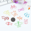 Cartoon Animal Shape Paper Clip Creative Novelty Interesting Clip 30Pcs Gift AU